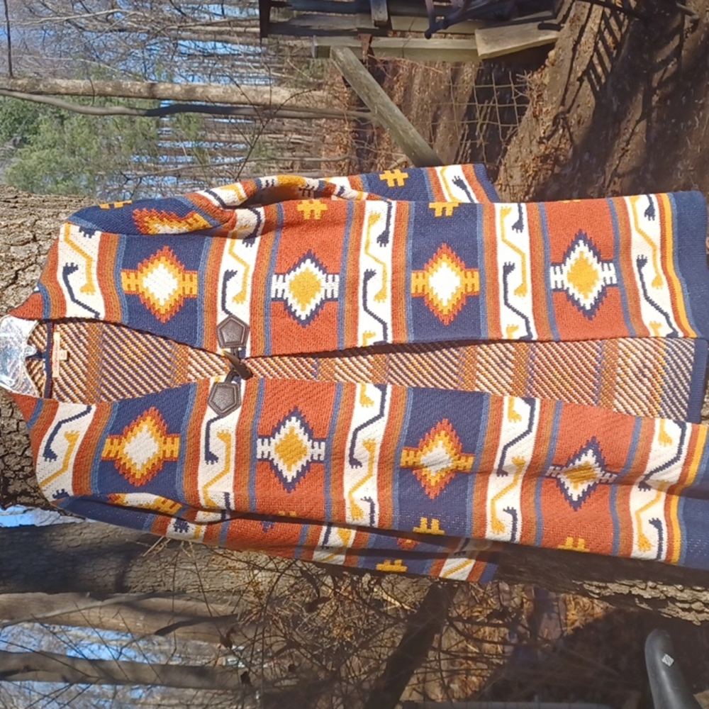 Awesome sweater coat.